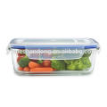 Hot selling oven safe glass lunch box with high quality